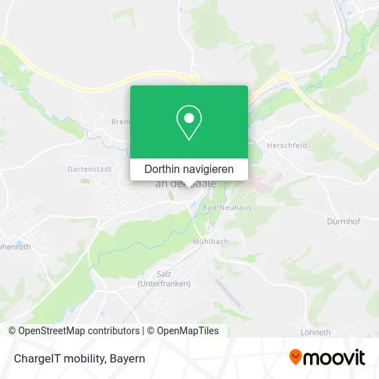 ChargeIT mobility Karte