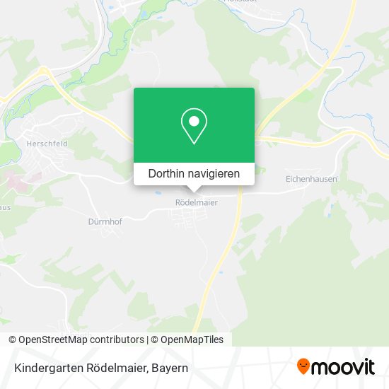 Kindergarten Rödelmaier Karte