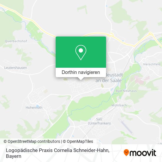 Logopädische Praxis Cornelia Schneider-Hahn Karte