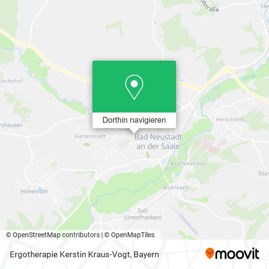Ergotherapie Kerstin Kraus-Vogt Karte