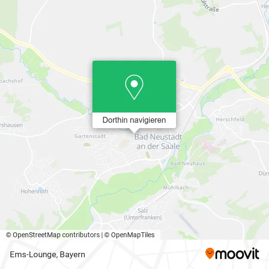 Ems-Lounge Karte