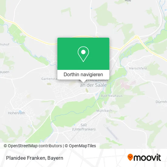 Planidee Franken Karte