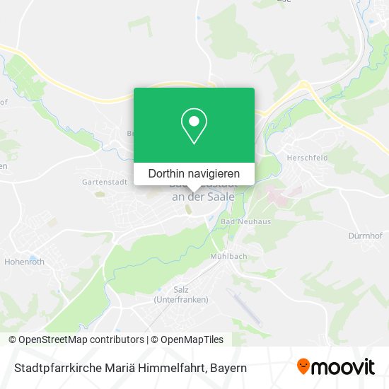 Stadtpfarrkirche Mariä Himmelfahrt Karte