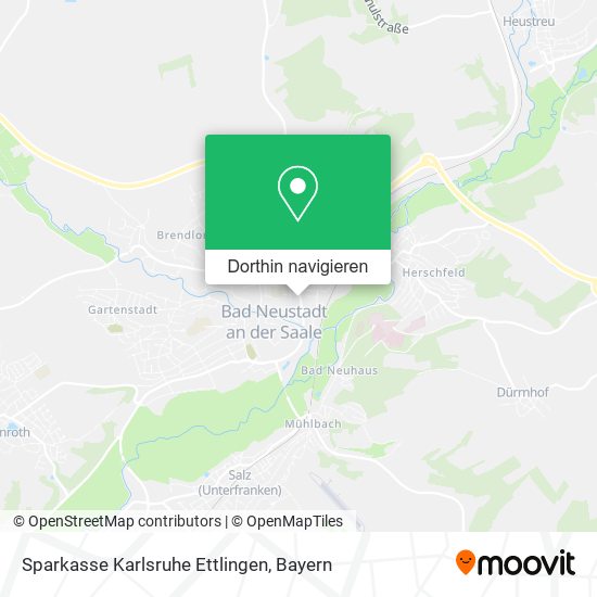 Sparkasse Karlsruhe Ettlingen Karte