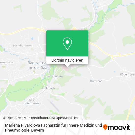 Marlena Pivarciova Fachärztin für Innere Medizin und Pneumologie Karte