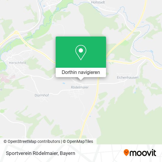 Sportverein Rödelmaier Karte