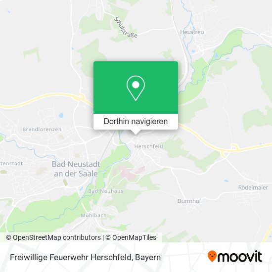 Freiwillige Feuerwehr Herschfeld Karte