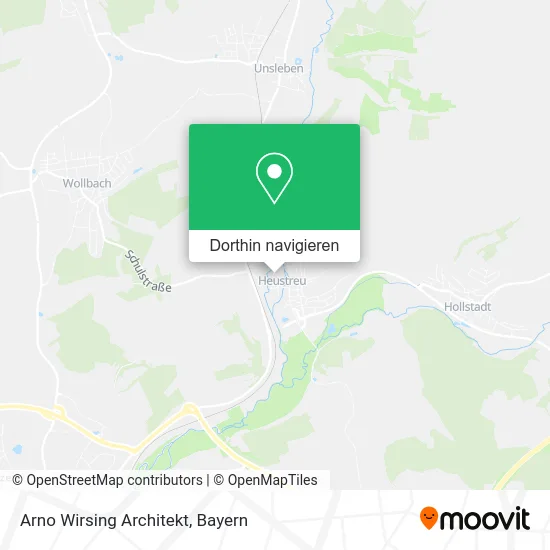 Arno Wirsing Architekt Karte
