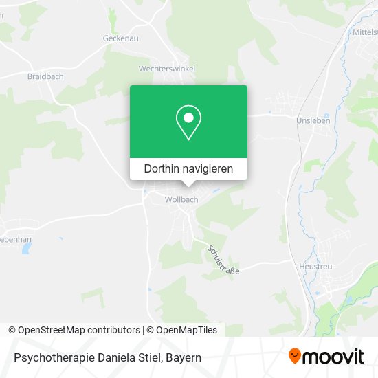 Psychotherapie Daniela Stiel Karte