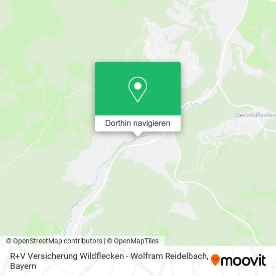 R+V Versicherung Wildflecken - Wolfram Reidelbach Karte