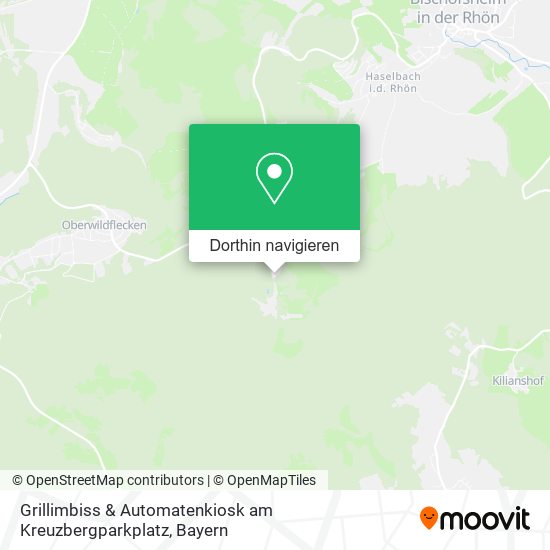 Grillimbiss & Automatenkiosk am Kreuzbergparkplatz Karte
