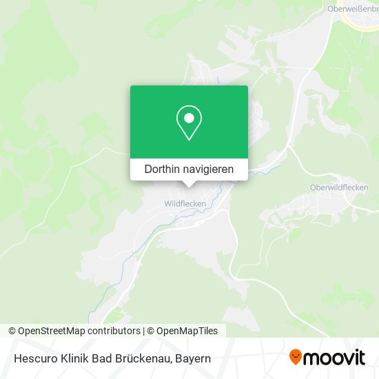 Hescuro Klinik Bad Brückenau Karte