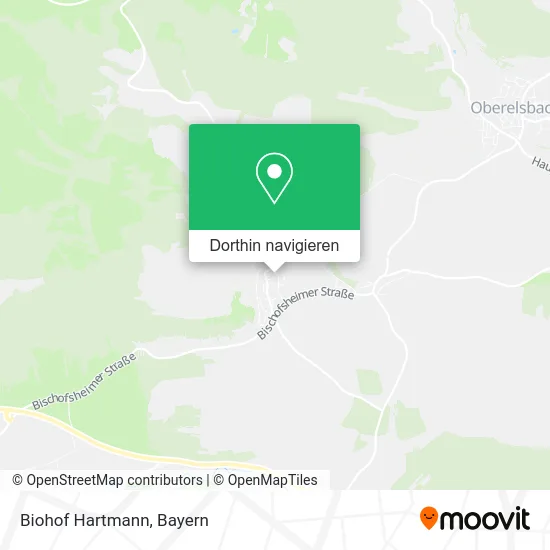 Biohof Hartmann Karte