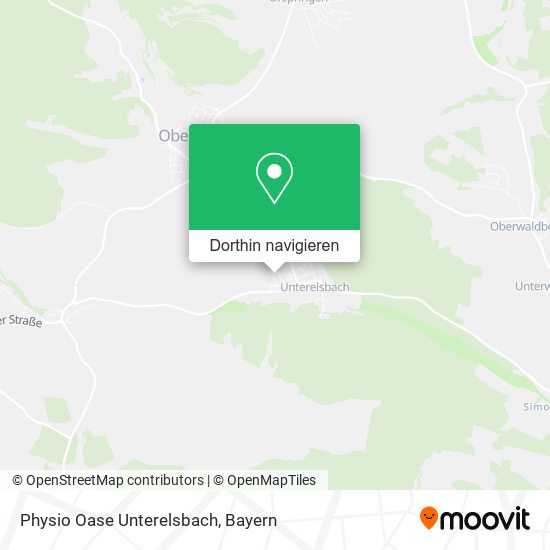 Physio Oase Unterelsbach Karte