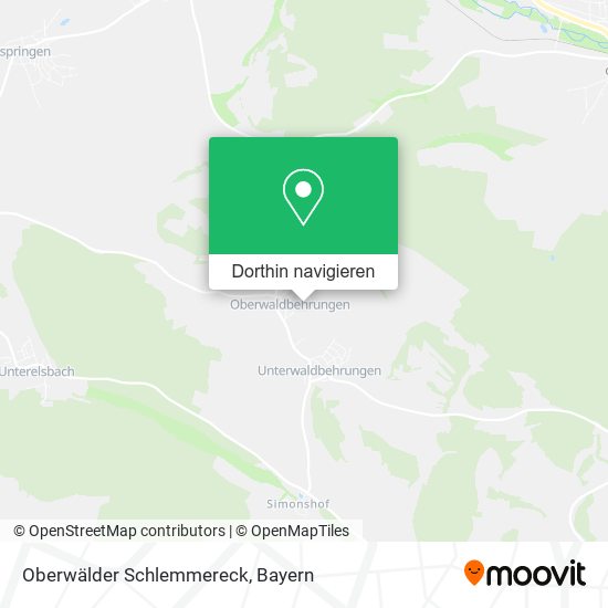 Oberwälder Schlemmereck Karte