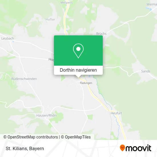 St. Kilians Karte