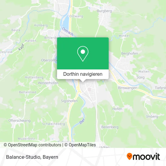 Balance-Studio Karte