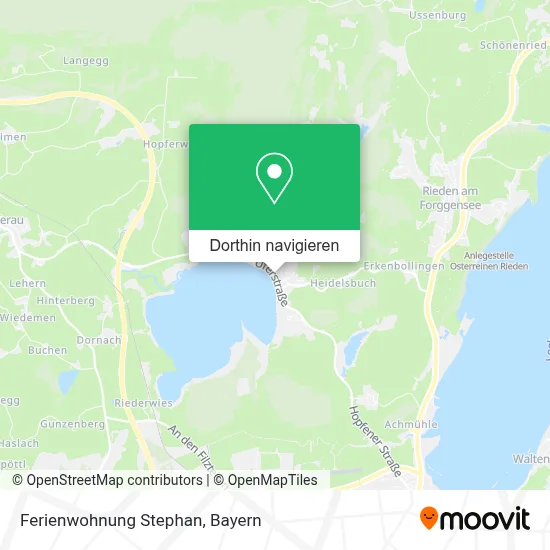 Ferienwohnung Stephan Karte