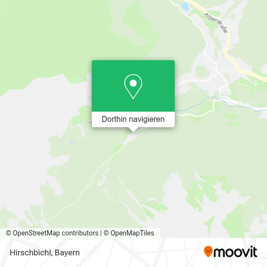 Hirschbichl Karte