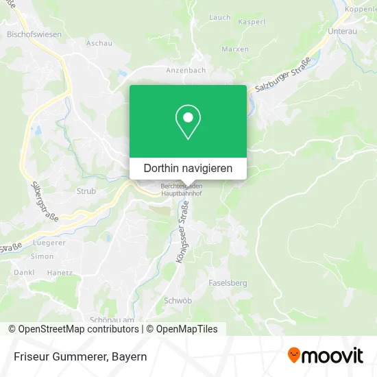 Friseur Gummerer Karte