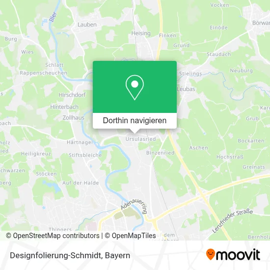 Designfolierung-Schmidt Karte