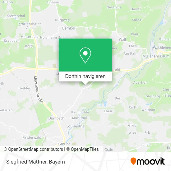 Siegfried Mattner Karte