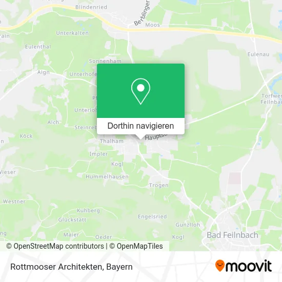 Rottmooser Architekten Karte