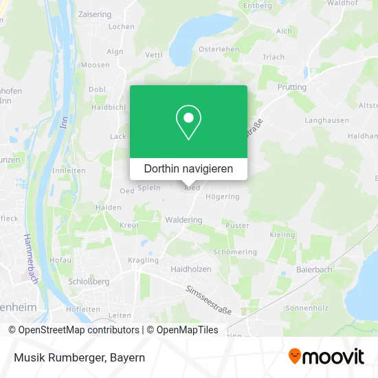 Musik Rumberger Karte