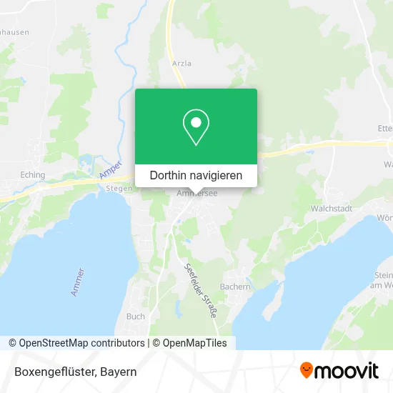 Boxengeflüster Karte