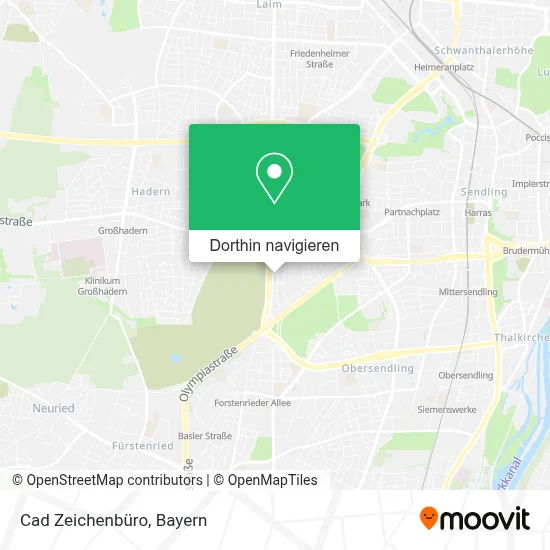 Cad Zeichenbüro Karte