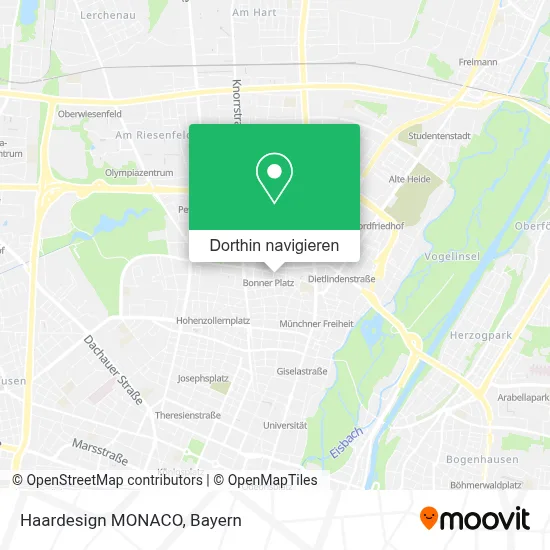 Haardesign MONACO Karte