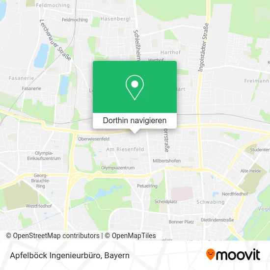 Apfelböck Ingenieurbüro Karte