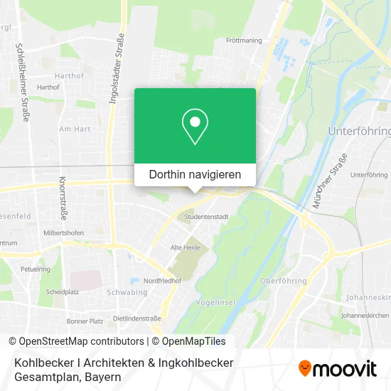 Kohlbecker I Architekten & Ingkohlbecker Gesamtplan Karte