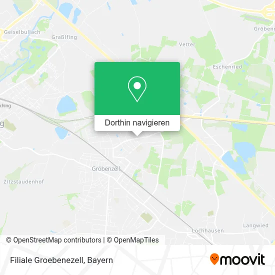 Filiale Groebenezell Karte