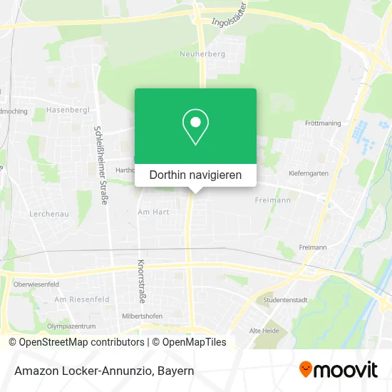 Amazon Locker-Annunzio Karte