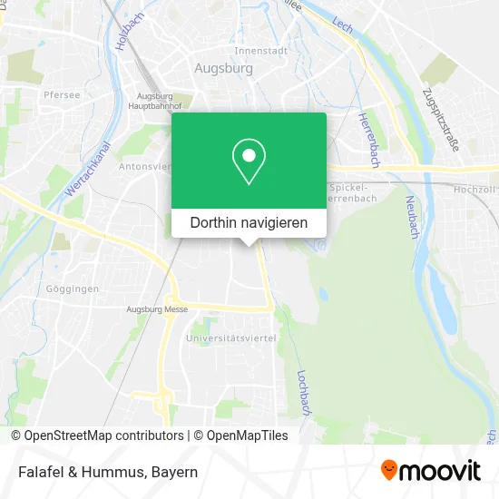 Falafel & Hummus Karte