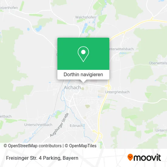 Freisinger Str. 4 Parking Karte