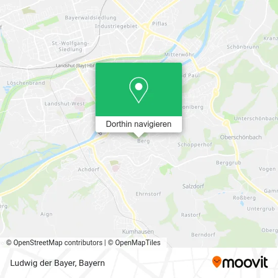 Ludwig der Bayer Karte