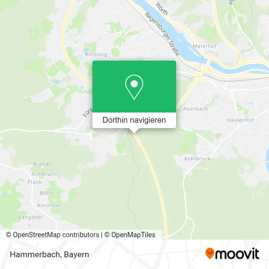 Hammerbach Karte