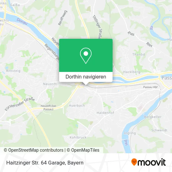 Haitzinger Str. 64 Garage Karte