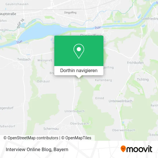 Interview Online Blog Karte