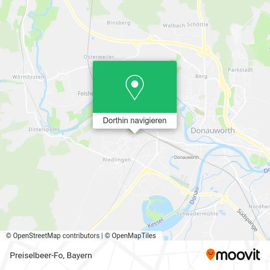 Preiselbeer-Fo Karte