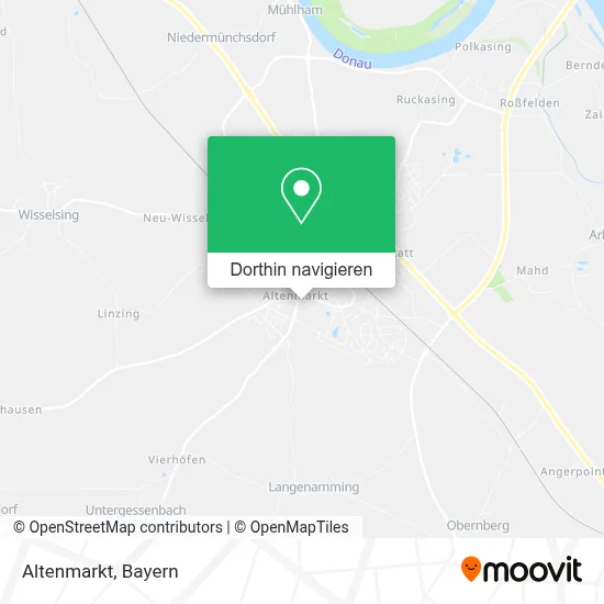 Altenmarkt Karte