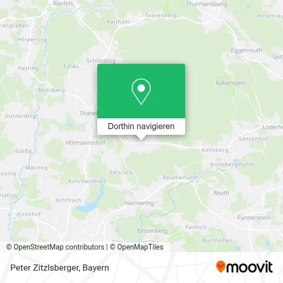Peter Zitzlsberger Karte