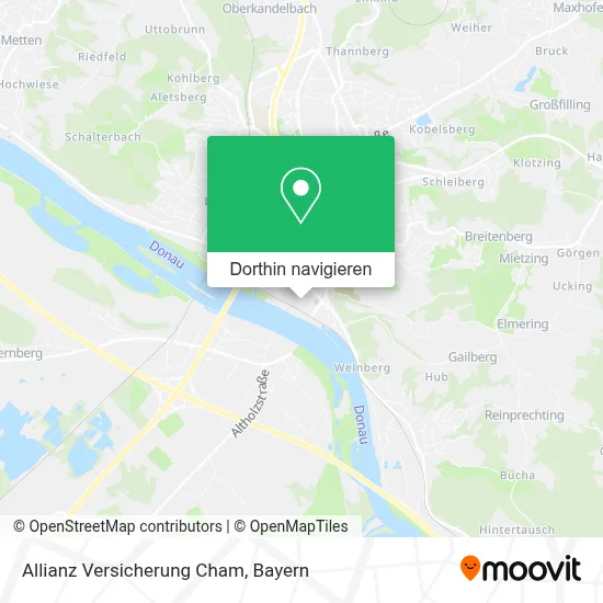 Allianz Versicherung Cham Karte