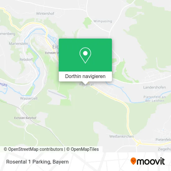 Rosental 1 Parking Karte