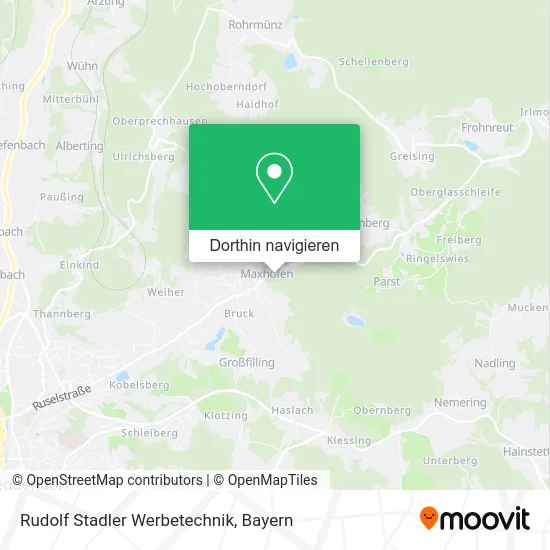 Rudolf Stadler Werbetechnik Karte