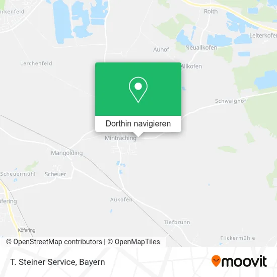 T. Steiner Service Karte