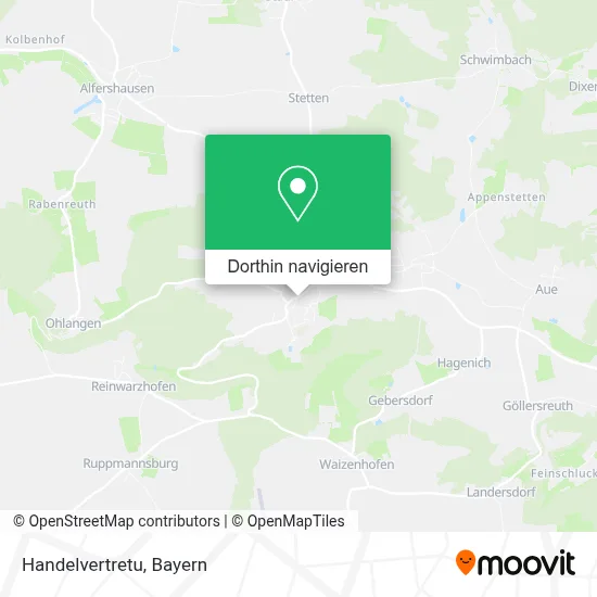 Handelvertretu Karte