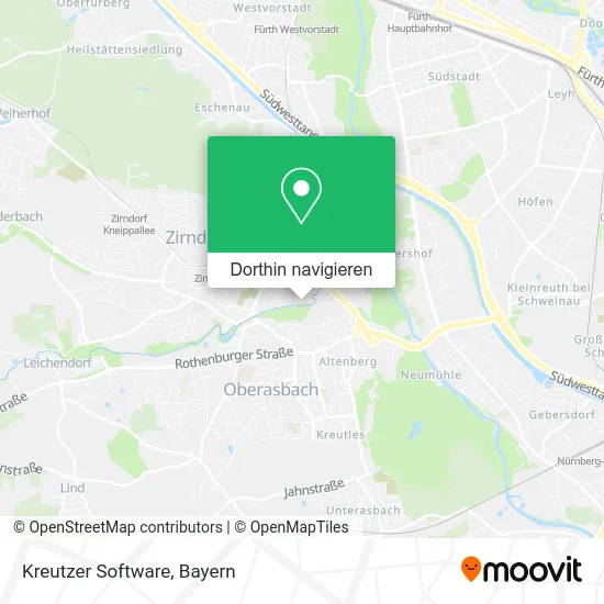 Kreutzer Software Karte